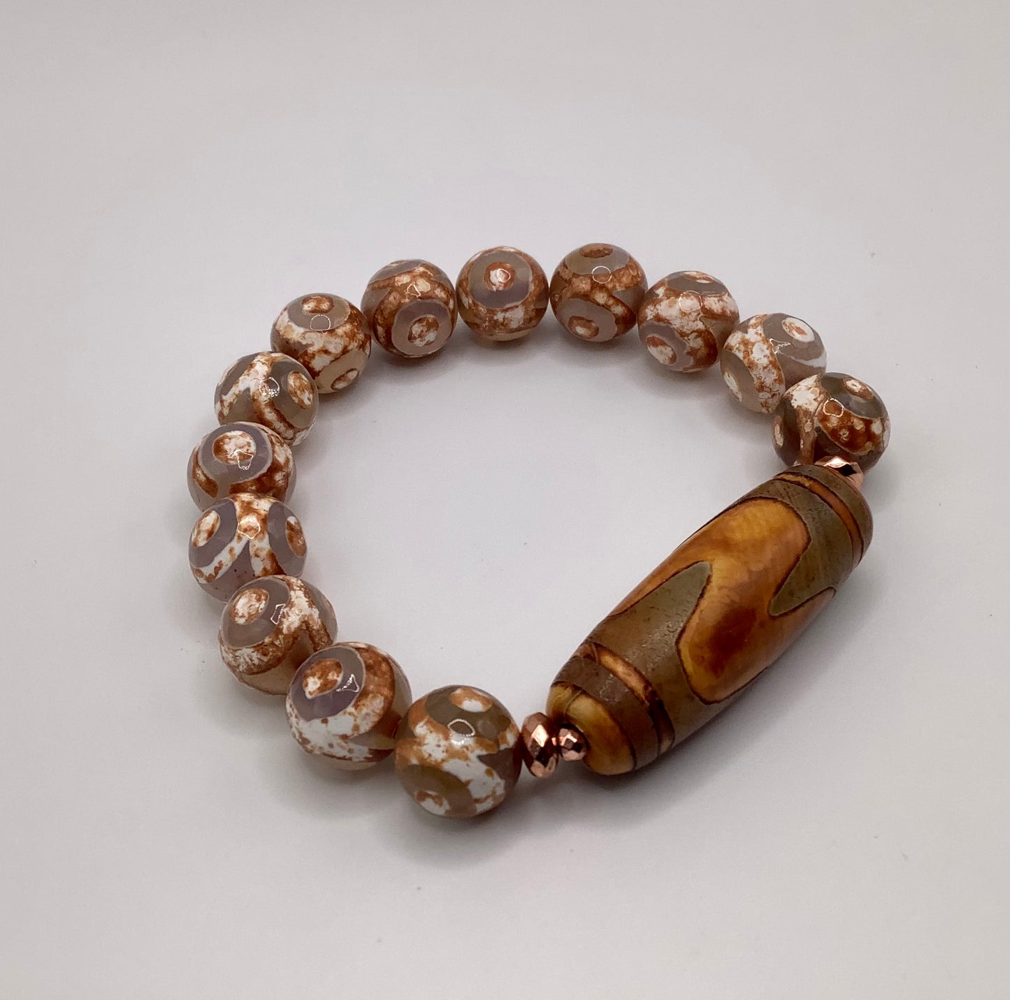 Tibetan Agate 12mm