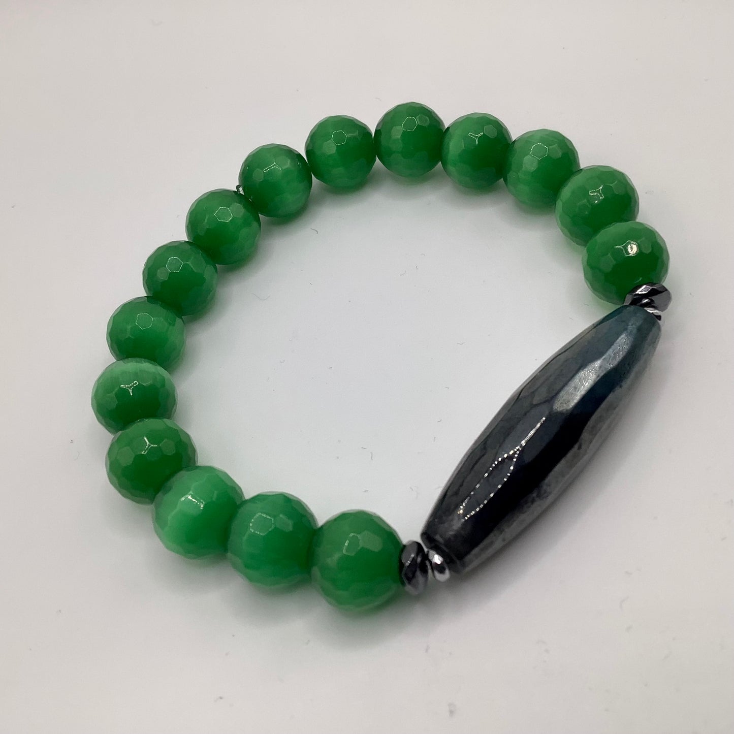 Cateye Glass beads 11mm