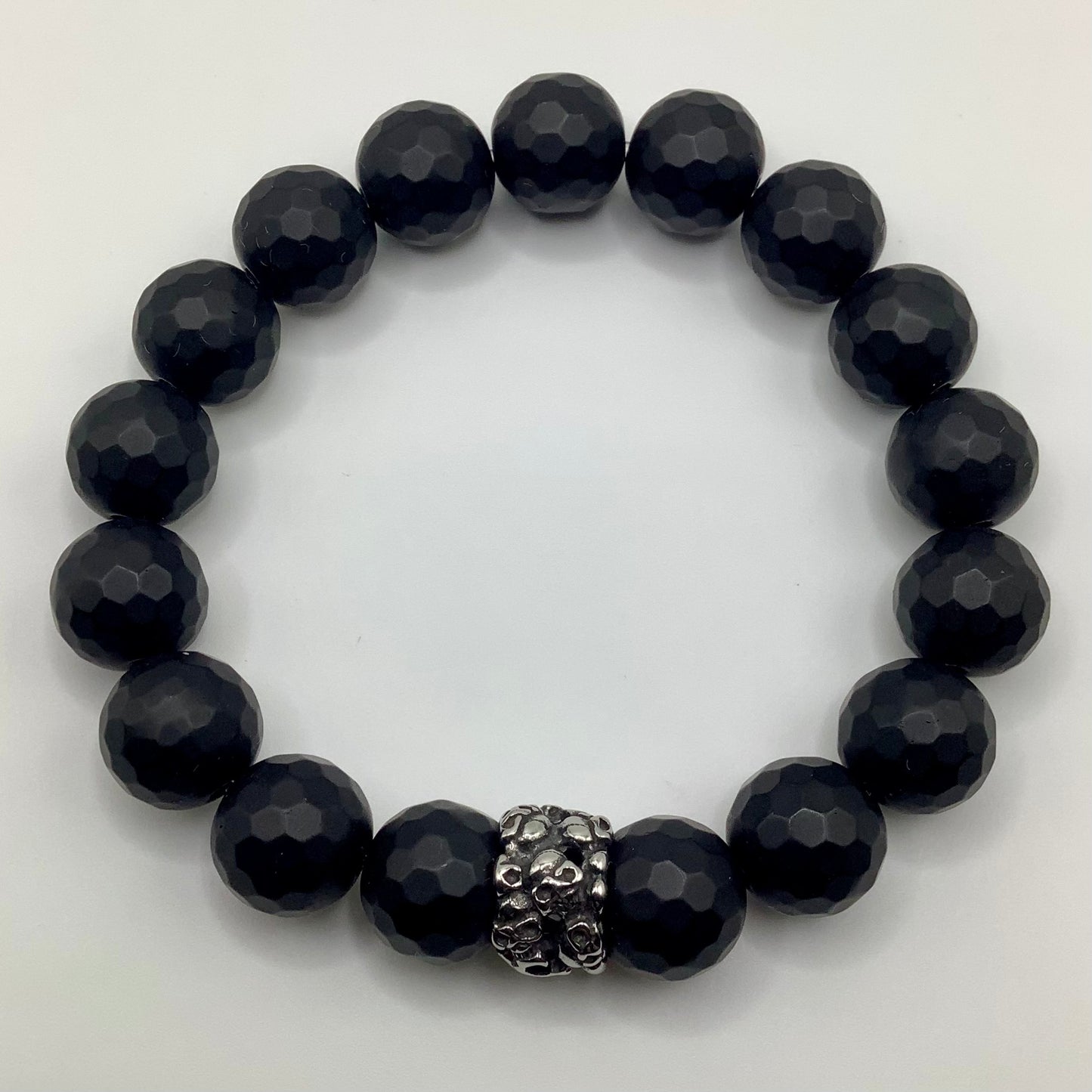 Matte Onyx w/ Silver Skull SS Focal 12mm