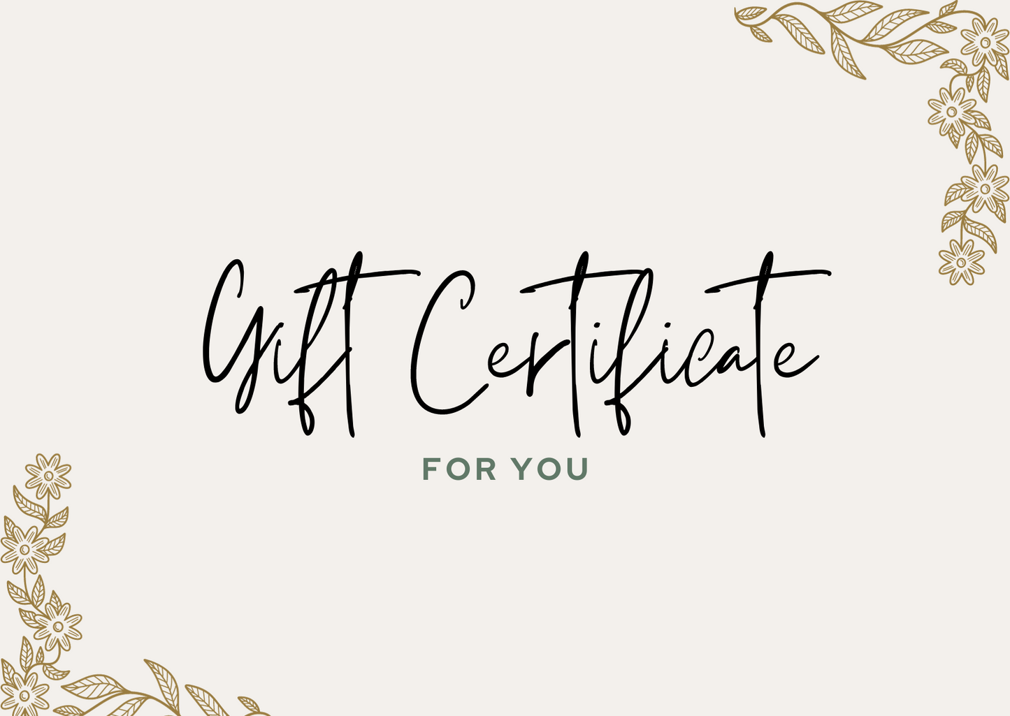 EJeanette Designs Jewelry Art Digital Gift Certificate