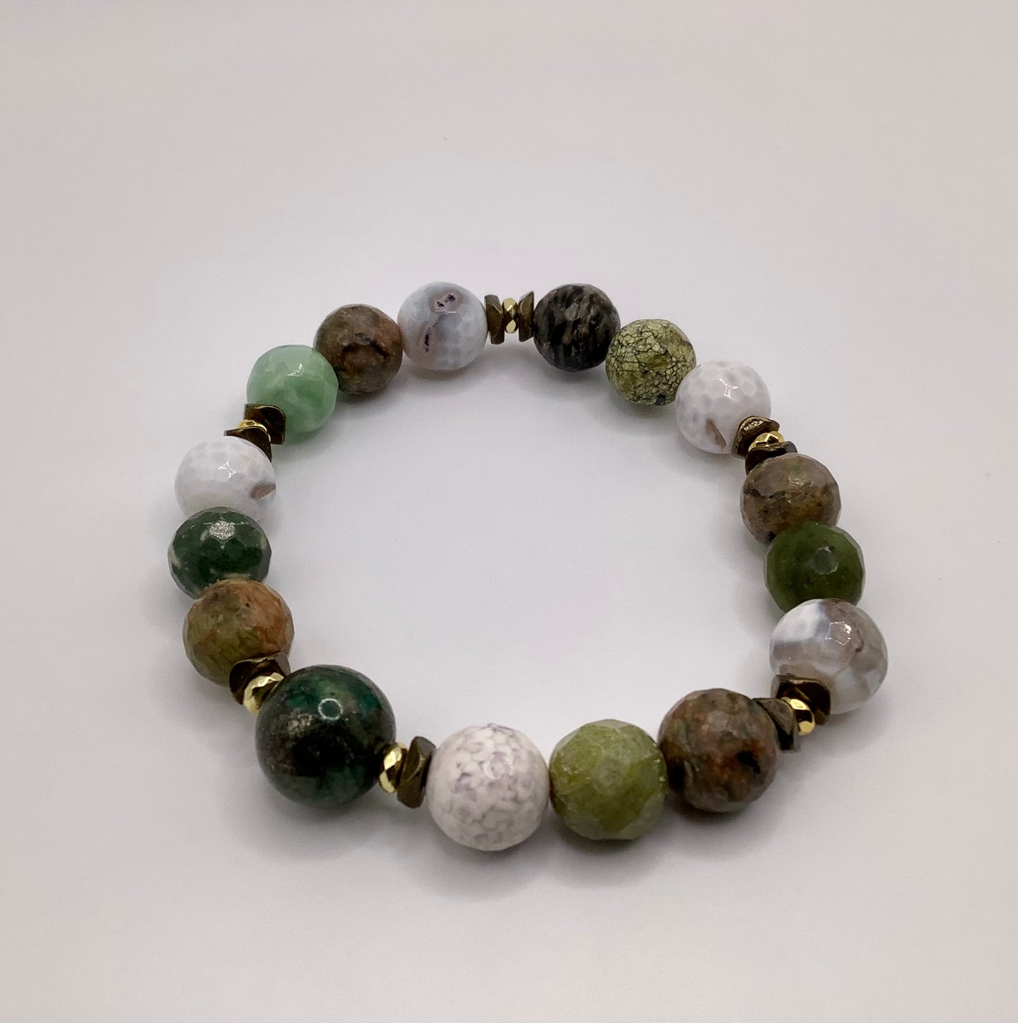 Jasper, Jade, Agate 10mm