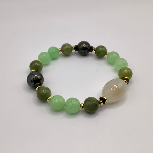 Aventurine,Jade,Quartz 10mm