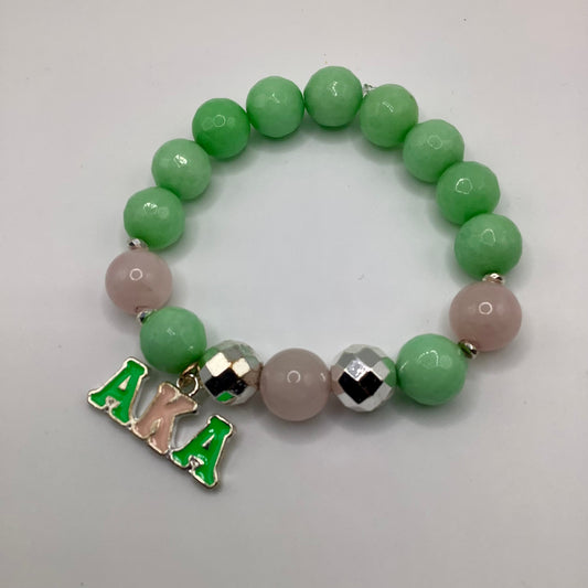 Alpha 12mm Jade w/charm