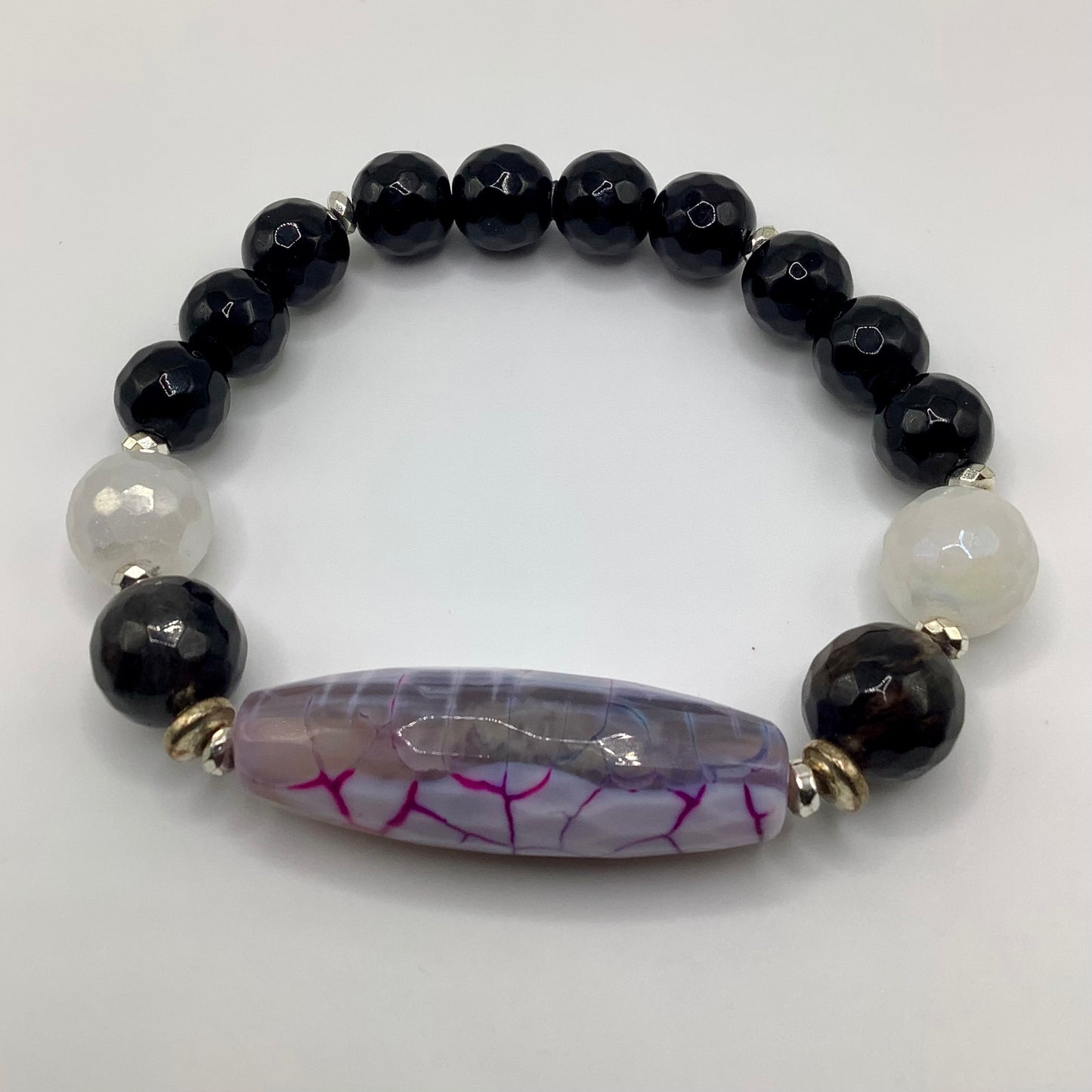 Onyx Moonstone Agate 10mm