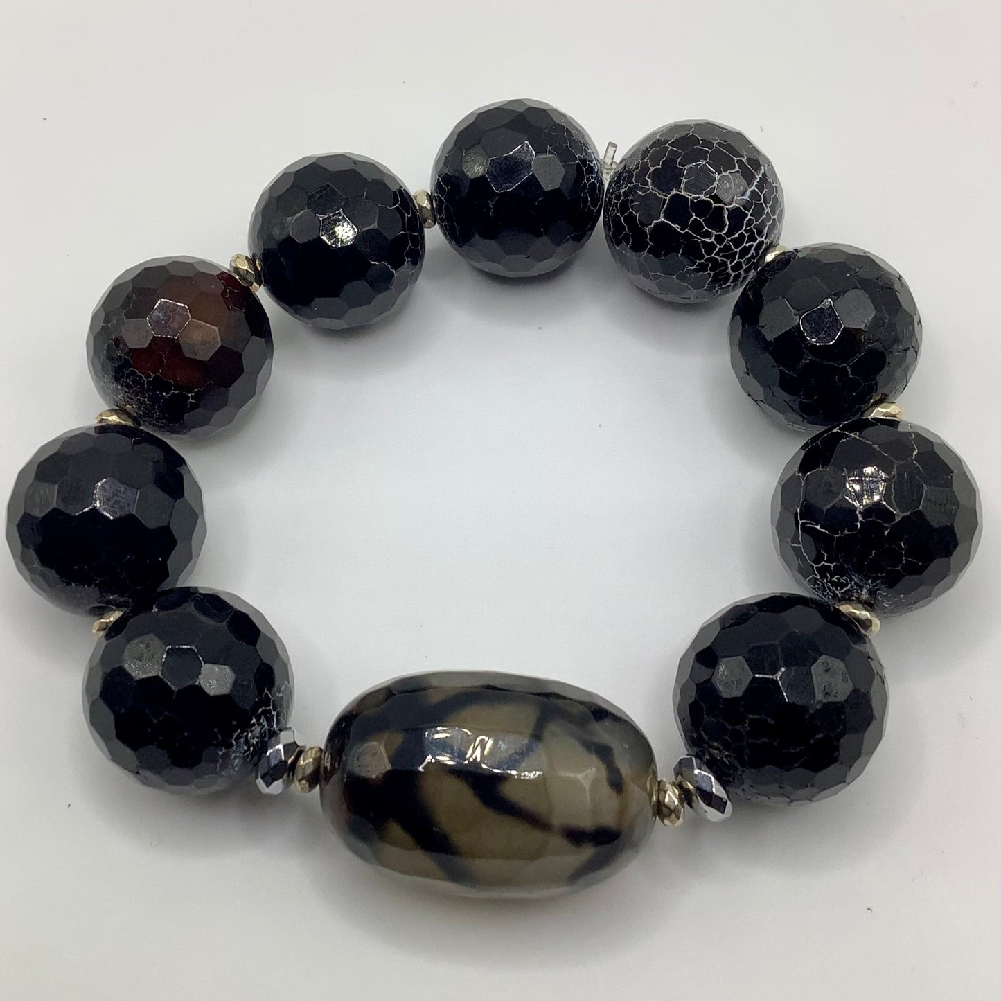 Crackled Agate 18mm