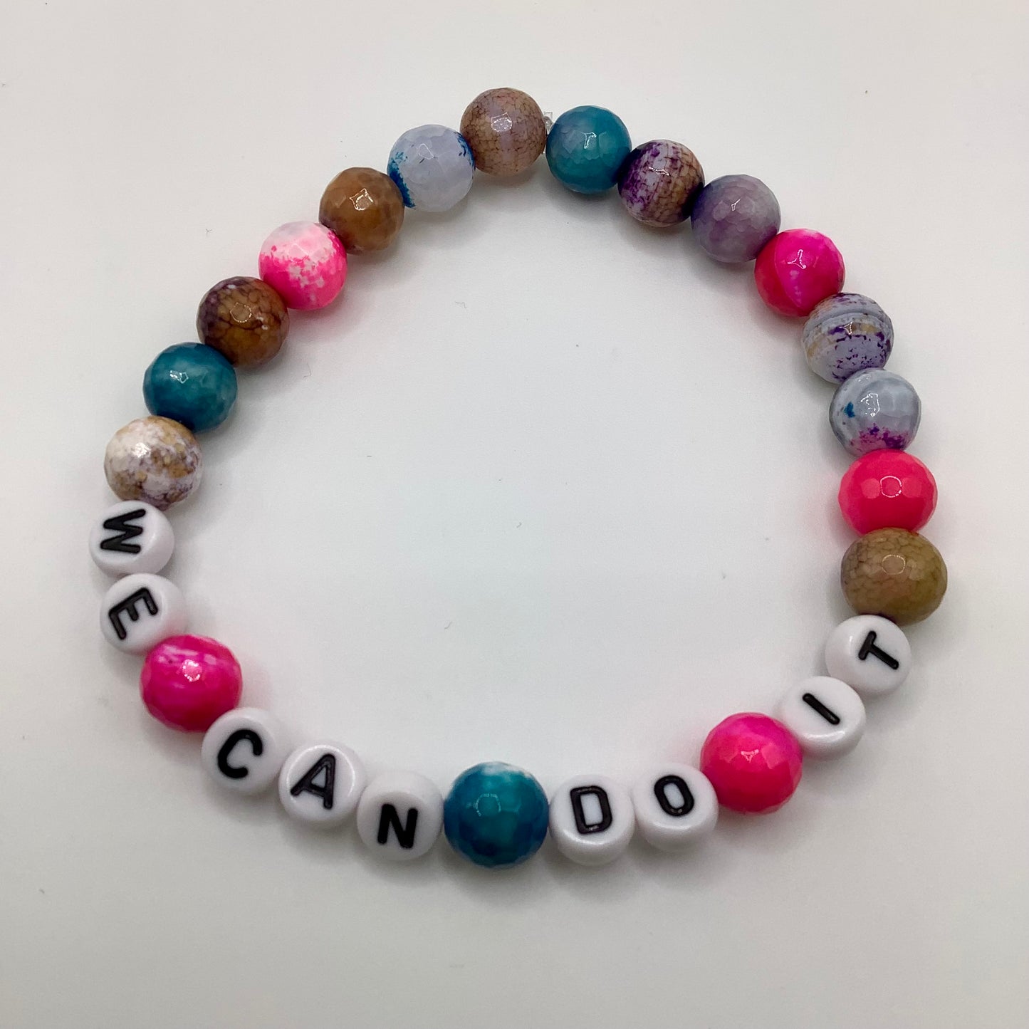 We Can Do It 8mm Agate